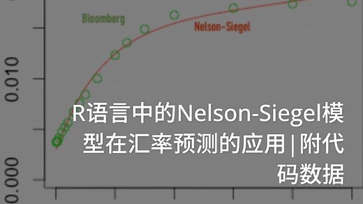 R语言中的Nelson-Siegel模型在汇率预测的应用