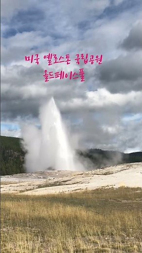 #미국 Yellowstone여행 #옐로스톤 국립공원 여행#Yellowstone 머드 볼케이노 # Yellowstone 엑셀시어 간헐천 #Yellowstone 올드페이스풀 간헐천