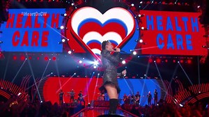 Get up off your couch and dance along to "Party In The USA" with Miley Cyrus playing on The CW! #iHeartOnCW | iHeartRadio