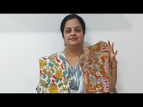 Offer on ready-made stitched Tussar blouses & Bridal hand made maggam. Whats App on 6303158116