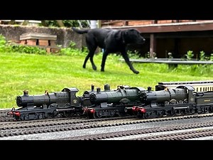 GWR 'Bulldog' 33xx & 'Atbara' 41xx Dean outside-framed 4-4-0s, 00 gauge garden railway models