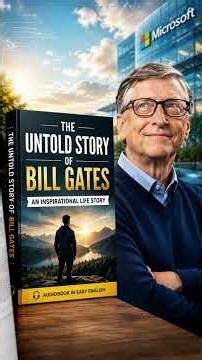 The Untold Story of Bill Gates | Inspirational Audio Book | Improve Your English