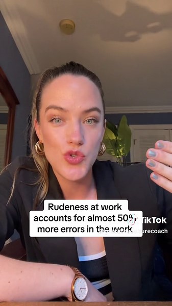 Impact of Workplace Rudeness on Work Efficiency