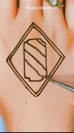 simple and easy mehndi design ✨🌸 mehndi ka design||#mehndi #dreamsmehndiarts