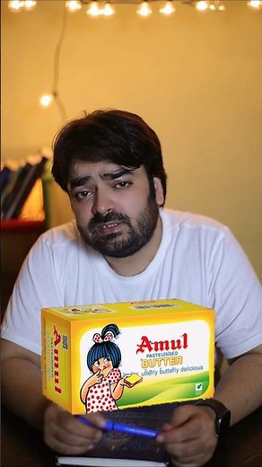 "Amul Butter 🆚 Delicious Butter | Real Taste Test 😋"#short