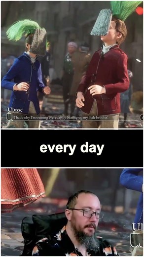 Typical brother behavior in Expedition 33