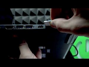 ACER TravelMate P2 – How to Insert SD Card