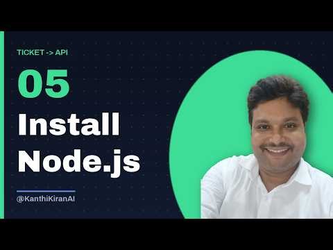 Install Node.js & npm on Windows (LTS)