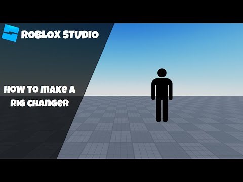 How to make a Rig Changer in Roblox! (Roblox Studio Scripting Tutorial 2023)