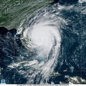 1.7K views · 65 reactions | An incredible view of Hurricane Dorian from space today shared with us by NOAA! NBC2 First Alert Meteorologist Jason Dunning is on the East Coast with Anchors Nate Foy TV and Brenna Weick providing live coverage. | Gulf Coast News | Facebook