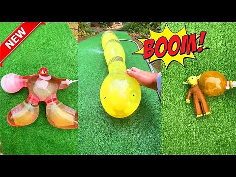 Inflating Toys until they BLOW UP!💥 (they got HUGE)