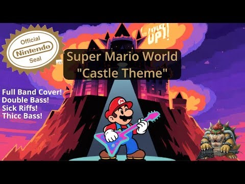 Super Mario World - "Castle Theme" OST+ Instrumental Cover