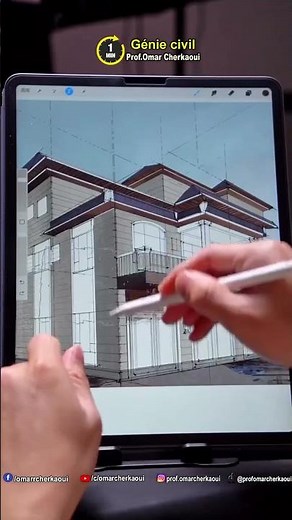 un architecte dessine facilement avec cette application #architecte #architecture #application