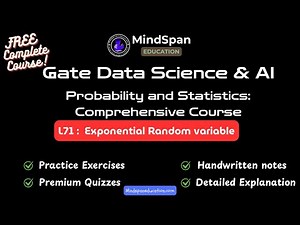 71. Exponential Random variable