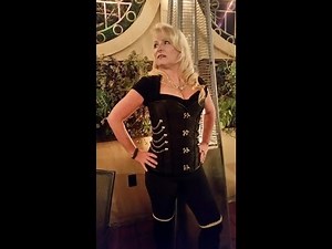 Comedy Hypnotist Misty Knight performs at Klaus Oliva's Birthday Party in Pomona, CA 10/21/2023