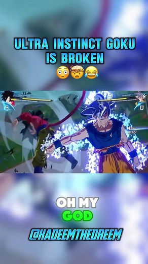 Kadeem Rockhead 🎙🔥🇯🇲 on Instagram: "Perhaps I treated fusion characters too harshly 😂🤣 Ultra Instinct Goku is everything he is in the anime: A PROBLEM‼️😂🤣 Like how tf did he clutch the game like that?? Don’t let me run into him again though, I want my get back! 😤😂 #kadeemthedreem #voiceactor #gaming #gamingclips #gamingcommunity #dragonball #dragonballz #dragonballsuper #dragonballsparkingzero #urbansama #xboxseriesx #anime #animeedits #animecommunity #ultrainstinct #goku #supersaiyan