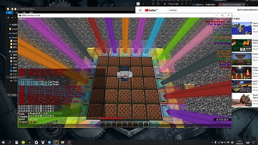 [Minecraft]使用WWE音符盒自动演奏badapple！-notebot