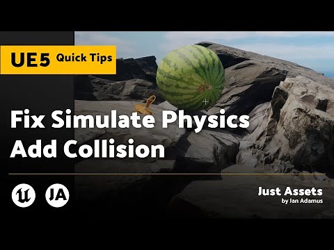 Unreal Engine 5 QuickTip | Fix Simulate Physics