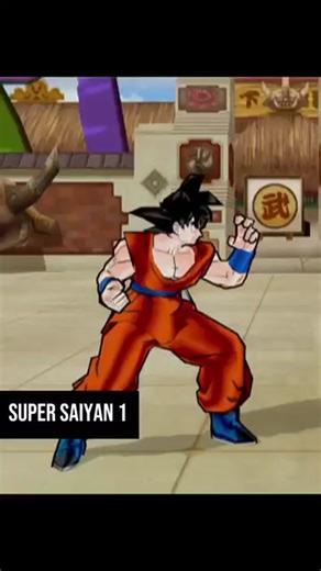 Transformações do Goku em Dragon Ball para PS2