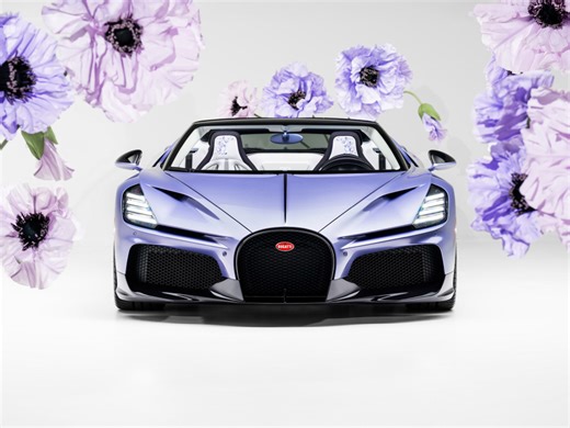 Bugatti W16 Mistral 'Caroline' is a $5M lavender masterpiece