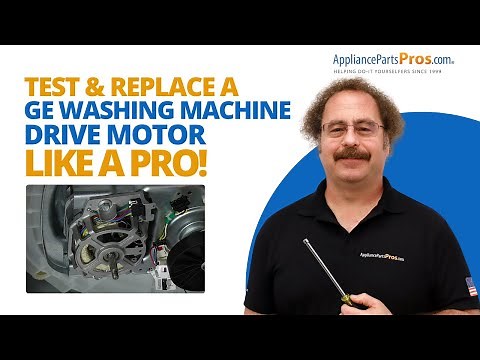 GE Top Load Washer Motor Replacement Made EASY!