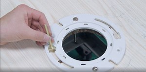 Watch Toilet bolt and cap installation procedure video on Amazon Live