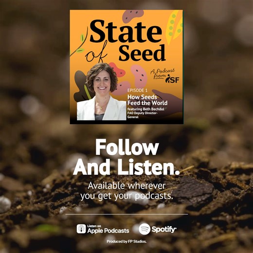 On this #WorldHumanitarianDay, we recall the intervention of FAO Deputy Director-General Beth Bechdol in State of Seed (Season 1), who stressed the necessity of including seeds as part of crisis response strategies to support recovery.  Listen to the full episode: Apple: https://apple.co/3W9Acok Spotify: https://spoti.fi/3Wb6Zte #SeedIsLife | International Seed Federation | Facebook