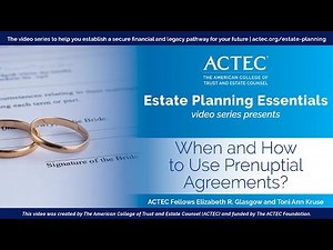 When and How to Use a Prenuptial Agreement | Premarital Agreement