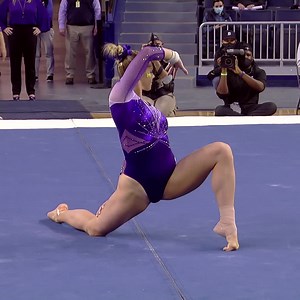 434K views · 10K reactions | Sophomore Jenna Mulligan had some great routines this year on floor and also made the lineup on the vault, earning her Co-Most Improved honors! #GoBlue 〽️ | Michigan Gymnastics | Facebook