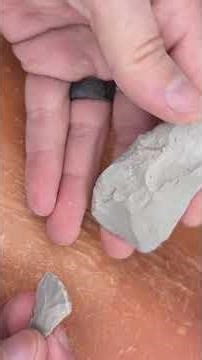 Primitive Arrowhead Making