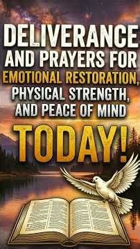 Powerful Morning Prayer for Deliverance, Restoration & Peace | Start Your Day With God 🙏