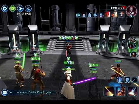 SWGOH: Light Side Path Darth Malak event Success