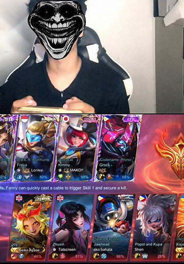 Trial card daw? (Watch til the end) #mlbb #mobilelegends #officialcharm0 #fyp