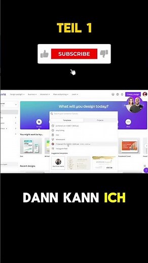 Teil 1 : So nutzt du den Canva AI Image Generator 2026 (Für Anfänger)