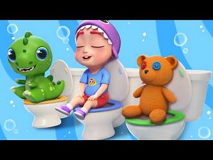 The Potty Song | Potty Training Song | Funny Bunny - Nursery Rhymes & Kids Songs Compilation