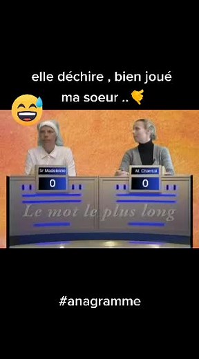 Funny Anagram Creation by Sibling