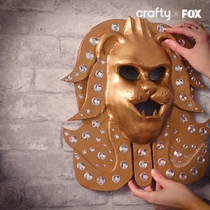 160K views · 140 reactions | Have an affinity for paper mache AND Love Fox's The Masked Singer? Don't worry, we do too and we got you covered with this "The Masked Singer" inspired DIY mantle #TheMaskedSinger | Crafty | Facebook