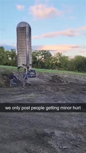 Agricultural silo demolition fail 🤣 | We Love Farming