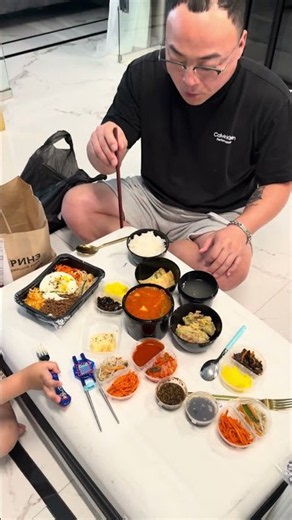 Ordered Korean food in 🇷🇺👍🏼🔥 #katyakorea