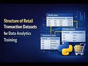 Structure of Retail Transaction Datasets for Data Analytics Training