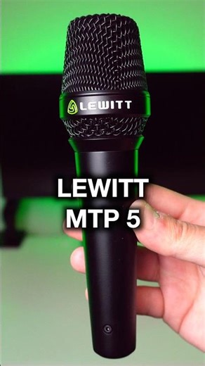 LEWITT MTP 5 Microphone Review!