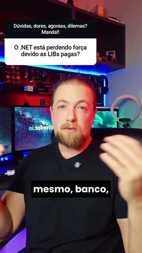 As LIBs pagas estão afastando devs do .NET?
