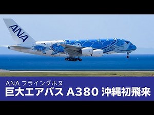 きょうの沖縄＠那覇空港 A380が沖縄に飛来