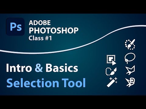 Photoshop Class 1 | Basic Tools & Interface