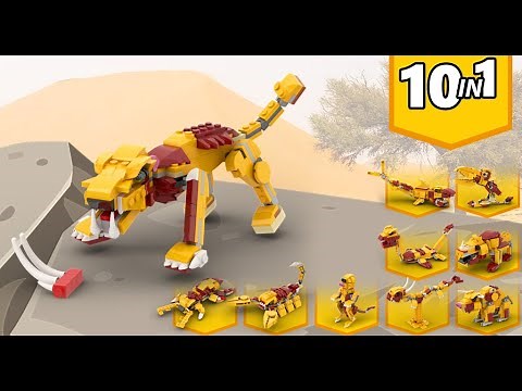 Lego 31112 Alternative Build 10 in 1 | 10 MOCs