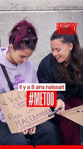 Il y a 8 ans, le hashtag #MeToo voyait le jour. Depuis, des millions de voix se sont levées. | Herstory