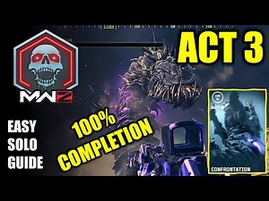 COD MW3 Zombies, All Act 3 Missions - Easy Solo guide