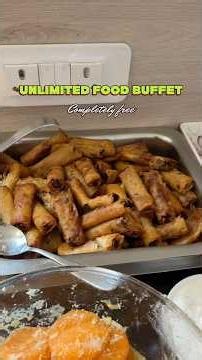 Unlimited Food Buffet - that was completely free