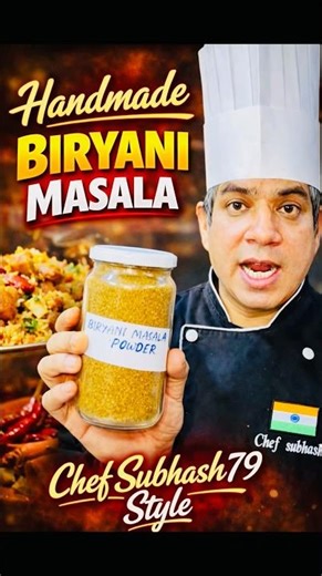 Handmade Biryani masala Powder Recipe