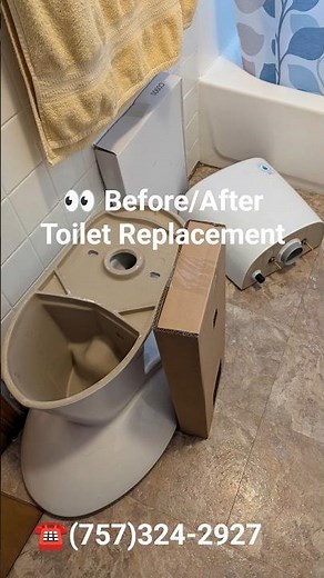 🚽 Glacier Bay Toilet Replacement #handyman #toilet